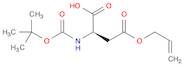 D-ASPARTIC ACID, N-[(1,1-DIMETHYLETHOXY)CARBONYL]-, 4-(2-PROPENYL) ESTER