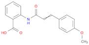 2-{[(2E)-3-(4-METHOXYPHENYL)PROP-2-ENOYL]AMINO}BENZOIC ACID