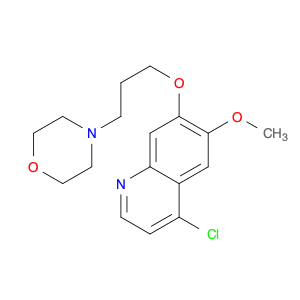 4-chloro-6-(Methyloxy)-7-{[3-(4-Morpholinyl)propyl]oxy}quinoline