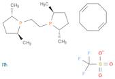 (-)-1,2-BIS((2S,5S)-2,5-DIMETHYLPHOSPHOLANO)ETHANE(CYCLOOCTADIENE)RHODIUM(I)TRIFLUOROMETHANESULFON…