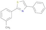 4-Phenyl-2-(m-tolyl)thiazole