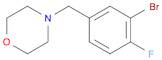 4-(3-Bromo-4-Fluorobenzyl)Morpholine