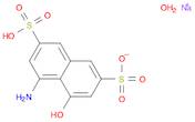 4-Amino-5-hydroxy-2,7-naphthalenedisulfonic acid monosodium salt hydrate