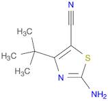 2-AMINO-4-(TERT-BUTYL)-1,3-THIAZOLE-5-CARBONITRILE