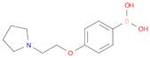 [4-(2-Pyrrolidin-1-ylethoxy)phenyl]boronic acid