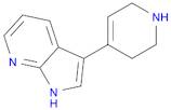 1H-Pyrrolo[2,3-b]pyridine, 3-(1,2,3,6-tetrahydro-4-pyridinyl)-