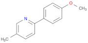 5-Methyl-2-(4-methoxyphenyl)pyridine