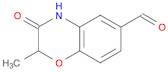 3,4-Dihydro-2-methyl-3-oxo-2H-1,4-benzoxazine-6-carboxaldehyde