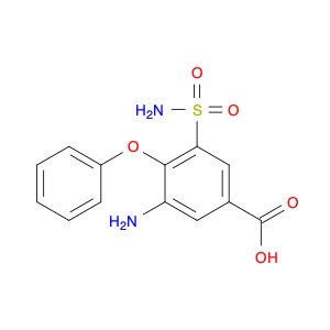 3-Amino-4-phenoxy-5-sulfamoylbenzoic acid