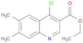 ethyl 4-chloro-6,7-dimethylquinoline-3-carboxylate