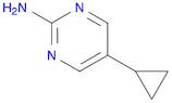 Pyrimidine, 2-amino-5-cyclopropyl- (8CI)