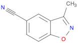 1,2-Benzisoxazole-5-carbonitrile,3-methyl-(9CI)