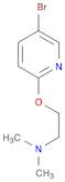 2-((5-Bromopyridin-2-yl)oxy)-N,N-dimethylethanamine