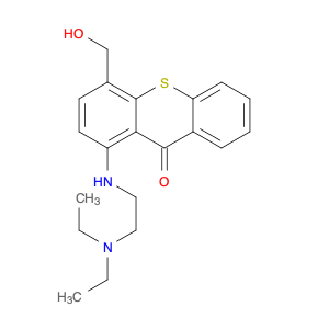 1-[(2-[DIETHYLAMINO]ETHYL)AMINO]-4-[HYDROXYMETHYL]-9H-THIOXANTHEN-9-ONE