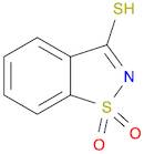 Benzo[d]isothiazole-3(2H)-thione 1,1-dioxide