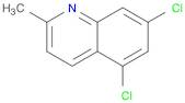 5,7-DICHLORO-2-METHYLQUINOLINE