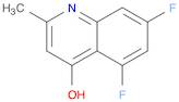 5,7-Difluoro-4-hydroxy-2-methyl-quinoline