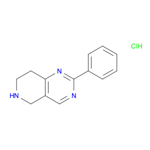 PYRIDO[4,3-D]PYRIMIDINE, 5,6,7,8-TETRAHYDRO-2-PHENYL-, MONOHYDROCHLORIDE