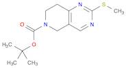 2-Methylsulfanyl-7,8-dihydro-5H-pyrido[4,3-d]pyriMidine -6-carboxylic acid tert-butyl ester