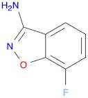 1,2-Benzisoxazol-3-amine,7-fluoro-(9CI)