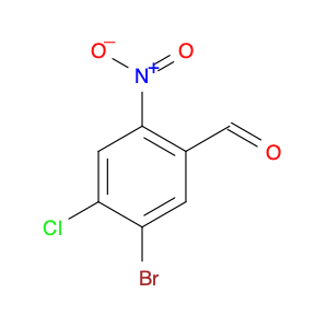 5-BroMo-4-chloro-2-nitro-benzaldehyde