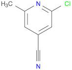 4-Pyridinecarbonitrile, 2-chloro-6-Methyl-