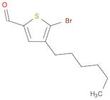 2-Bromo-3-hexyl-5-formylthiophene