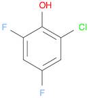 Phenol, 2-chloro-4,6-difluoro-