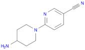 6-(4-aminopiperidin-1-yl)nicotinonitrile