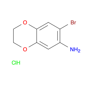 7-BroMo-2,3-dihydro-1,4-benzodioxin-6-aMine, HCl