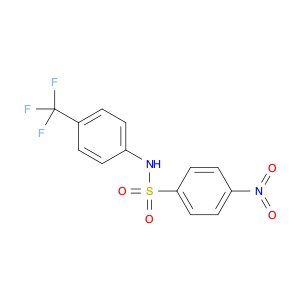 4-Nitro-N-[4-(trifluoromethyl)phenyl]benzenesulfonamide