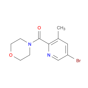 5-BROMO-3-METHYL-2-MORPHOLINOCARBONYLPYRIDINE