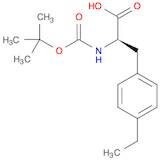 (R)-2-((tert-Butoxycarbonyl)amino)-3-(4-ethylphenyl)propanoic acid