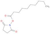 2,5-Dioxopyrrolidin-1-yl decanoate