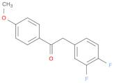 2-(3,4-Difluorophenyl)-1-(4-Methoxyphenyl)ethanone