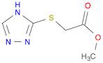 (4H-[1,2,4]triazol-3-ylsulfanyl)-acetic acid Methyl ester