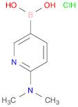 6-(DIMETHYLAMINO)-3-PYRIDINYL BORONIC ACID HYDROCHLORIDE