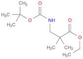 ethyl 3-(tert-butoxycarbonylaMino)-2,2-diMethylpropanoate