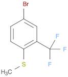 4-Bromo-1-(methylthio)-2-(trifluoromethyl)-benzene