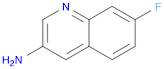 3-Quinolinamine,7-fluoro-(9CI)