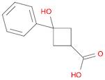 3-Hydroxy-3-phenyl-cyclobutanecarboxylic acid