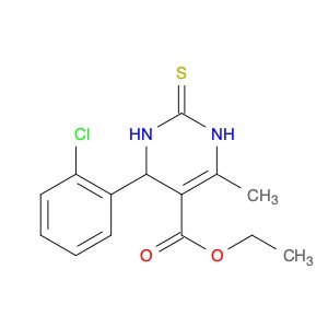 Ethyl 4-(2-chlorophenyl)-6-methyl-2-thioxo-1,2,3,4-tetrahydropyrimidine-5-carboxylate