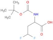 2-((tert-Butoxycarbonyl)amino)-4,4-difluorobutanoic acid