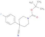 Tert-Butyl 4-Cyano-4-(4-Fluorophenyl)Piperidine-1-Carboxylate