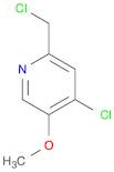 4-Chloro-2-(chloromethyl)-5-methoxypyridine