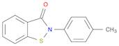 2 - (4 - Methylphenyl) - 1,2 - benzisothiazol - 3(2H)-one