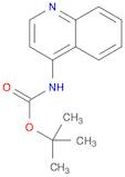 tert-butyl N-(quinolin-4-yl)carbaMate