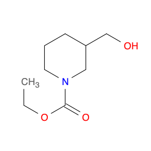 1-Piperidinecarboxylic acid, 3-(hydroxymethyl)-, ethyl ester