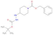 Benzyl 4-(2-(tert-butoxycarbonyl)hydrazinyl)piperidine-1-carboxylate