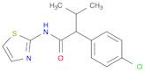 4-Chloro-α-(1-methylethyl)-N-2-thiazolyl-benzeneacetamide